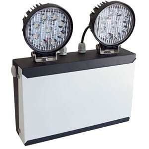 Antipanikk lys - Kydel LED, 2x18W m/selvtest, 230V