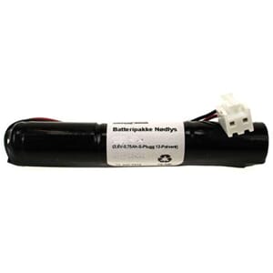 Batteripakke 3606-359 (3,6V-0,6Ah-S-Plugg 13)
