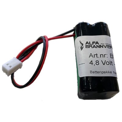 Batteripakke 4808-487, (4,8V - 0,75Ah-2R-PLUGG 24)