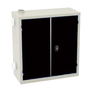 Kjemikalieskap KS-0,5 med sorte dører