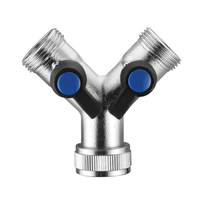 Y-kuleventil for husbrannslange - 3/4"