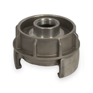 Kupling NOR 1 - 1" innv.gjenger, alu