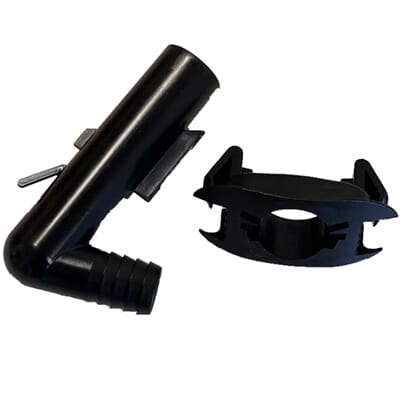 NoHa plast svanehals trommel - 25mm m/feste