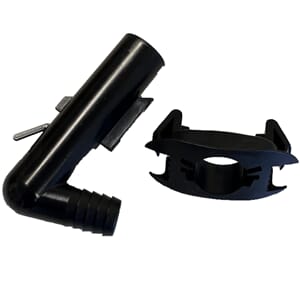 NoHa plast svanehals trommel - 19mm m/feste