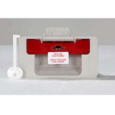 Dørlås med plasthåndtak - Pivaset brannskap