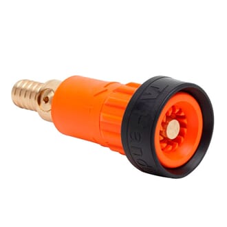 Strålerør TA Handifighter 3/4" m/testventil - 19mm