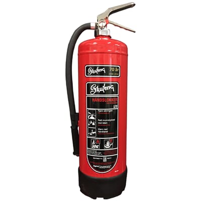 Skuteng frityrbrannslukker F6L. 6ltr, 13A/75F