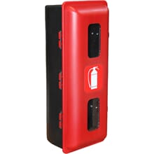 Skap for håndslukkere