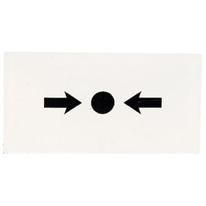 Glass til manuell melder FP3, 5 glass