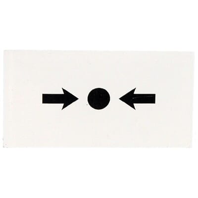 Glass til manuell melder FP3, 5 glass