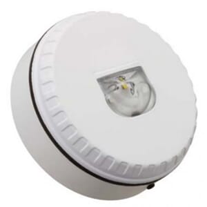 Innendørs strobe for takmontering - Hvit