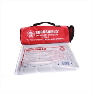 Burnshield brannteppe bomull m/veske - 100 x 100 cm