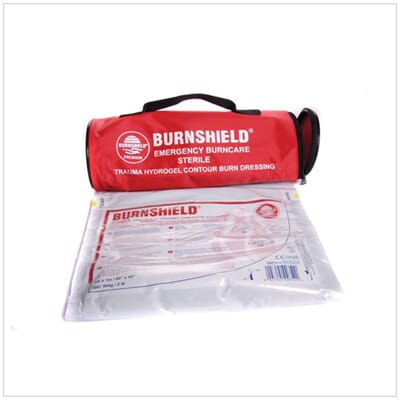 Burnshield brannteppe bomull m/veske - 100 x 100 cm