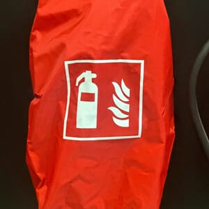 Trekk f/håndslokker, vannbestandig m/strikk, 6-9 ltr/12 kg.