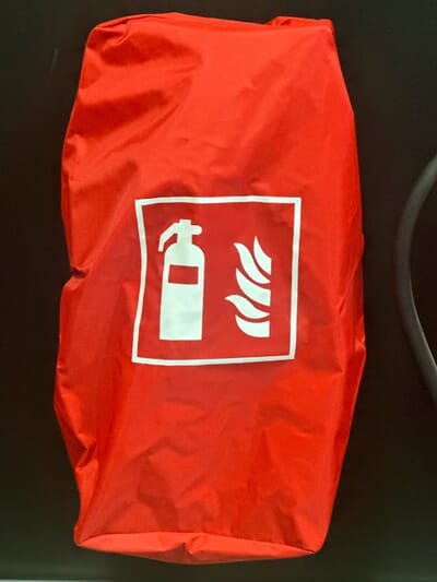 Trekk f/håndslokker, vannbestandig m/strikk, 6 kg.