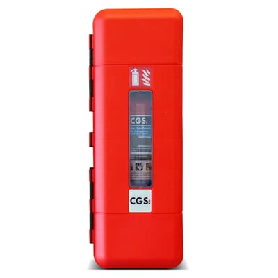 Skap til håndslokker - 5 kg. Co2/12 kg. pulver