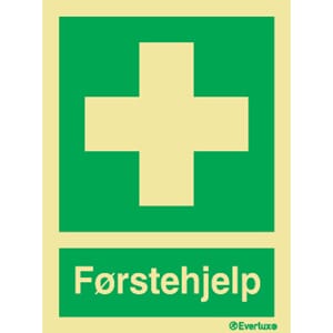Førstehjelp m/tekst