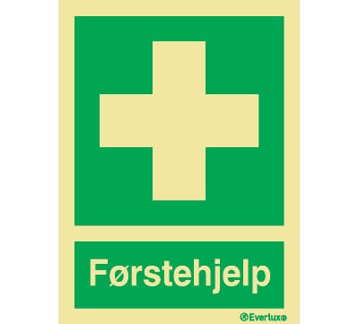 Førstehjelp m/tekst