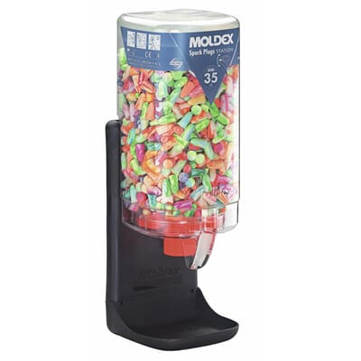 Øreproppautomat - Moldex spark plugs, 500 stk.