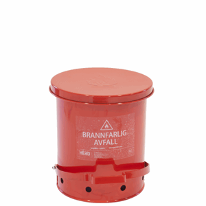 Brannsikker beholder, 23 ltr.