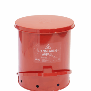 Brannsikker beholder, 53 ltr.