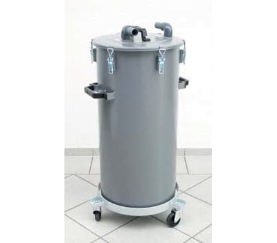 Pulvertank for aggregat, 50 kg.