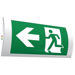 Markerings-/ledelys EVOLUX 8W m/selvtest, 230V