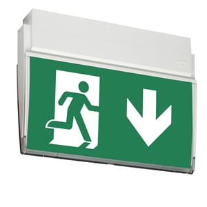 Markeringslys - ESC90, LED m/ST, kond., 230V