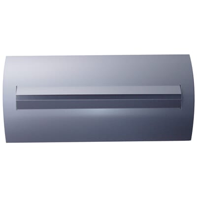 EVOLUX Alum. deksel f/nedhengt 2-sidig armatur