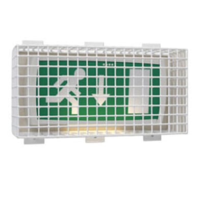 Ballgitter for nødlys. 160(h) x 460(b) x 150(d) mm