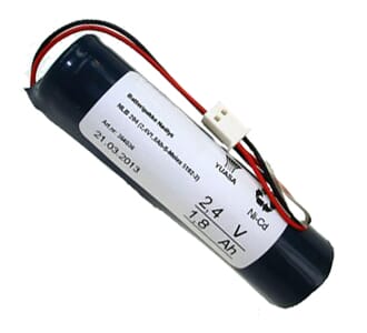 Batteripakke 2418-204, (2,4V - 1,8Ah - S - Plugg24)