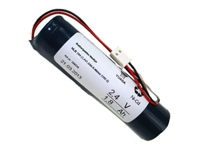 Batteripakke 2418-204, (2,4V - 1,8Ah - S - Plugg24)