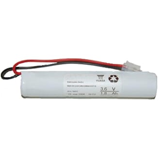 Batteripakke 3618-320 (3,6V-1,8Ah-S-Plugg 12)
