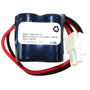Batteripakke 4810-430, (4,8V - 1Ah - R2- Plugg 12)