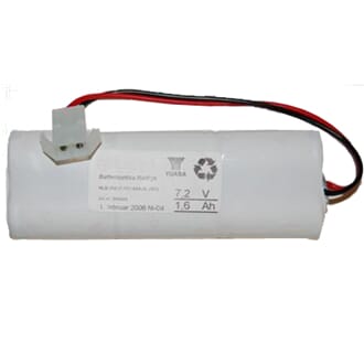 Batteripakke 7216-602, (7,2V - 1.6 Ah - Sx2 - JST)