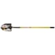 Spade rund, Nupla PRO 900, 125 cm.