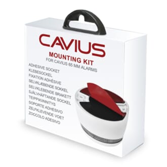Cavius - Selvklebende brakett, trådløse røykvarslere