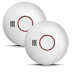 HG Origo trådløs, røykvarsler, SA422WS optisk/varme 2-pak