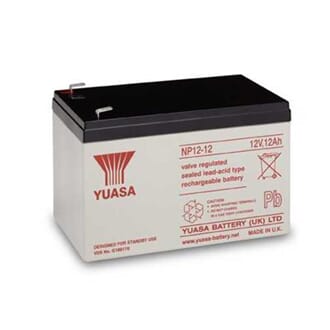 Batteri 12 Volt - 12Ah, Blybatteri