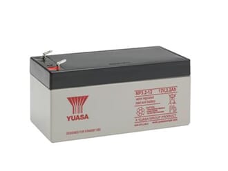 Batteri Brannsental 12V - 3,2 Ah, Blybatteri