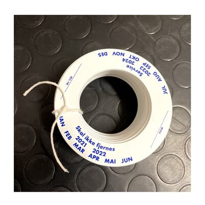 Halsring C-service - 10 års Innvendig ø 54mm, 100 stk.