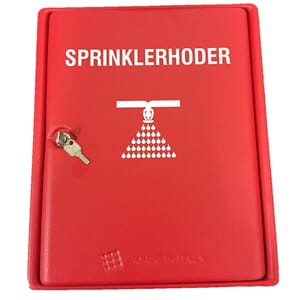 Skap for sprinklerhoder, 30x36,5x5 cm, 750 gr.