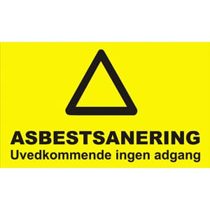 ASBESTSANERING - Ingen adgang