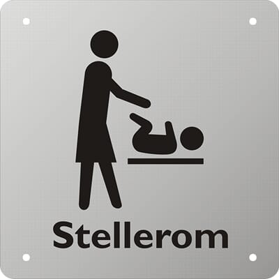 Stellerom - Eloksert alu