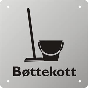 Bøttekott - Eloksert alu