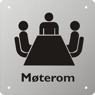 Møterom - Eloksert alu