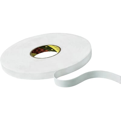 Dobbeltsidig Tape - 1 mm x 19 mm x 50 m.