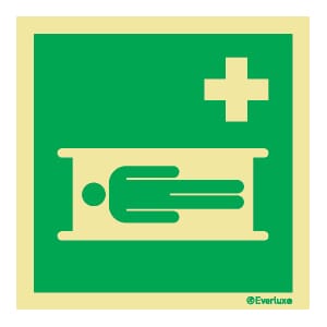 Førstehjelpsbåre - 20x20 cm