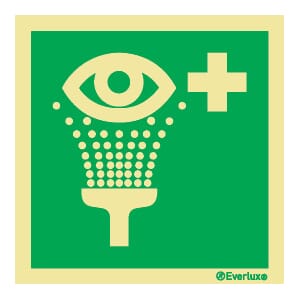 Førstehjelp øyeskylle