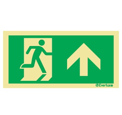 Utgang ved brann - Pil Opp